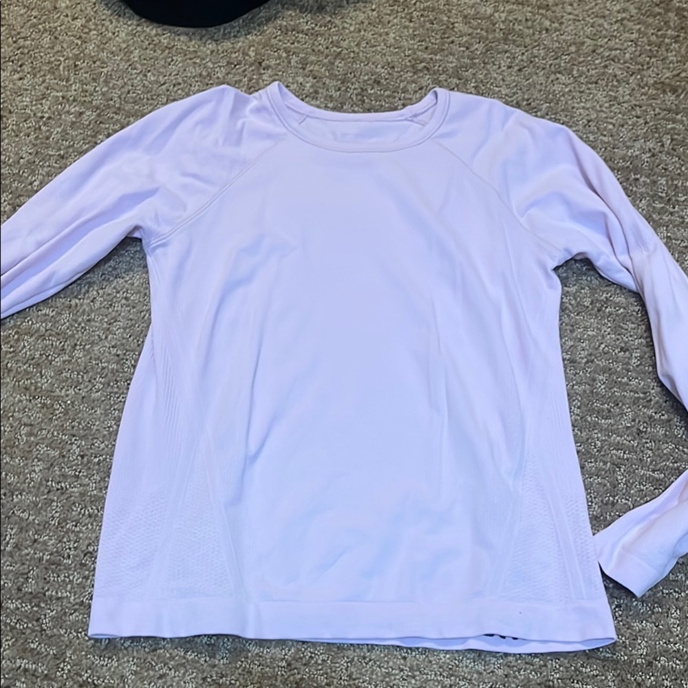 Athleta Kids Long Sleeve Tee - Light Purple